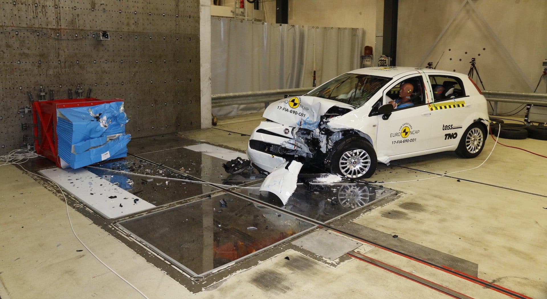 Fiat Punto scores zero stars in Euro NCAP crash tests