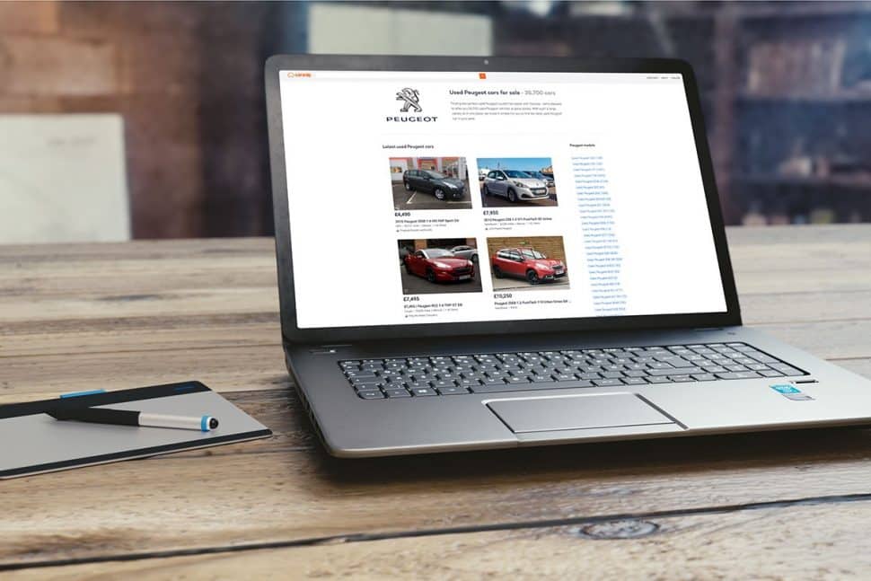 Carsnip website for buying a car (The Car Expert)