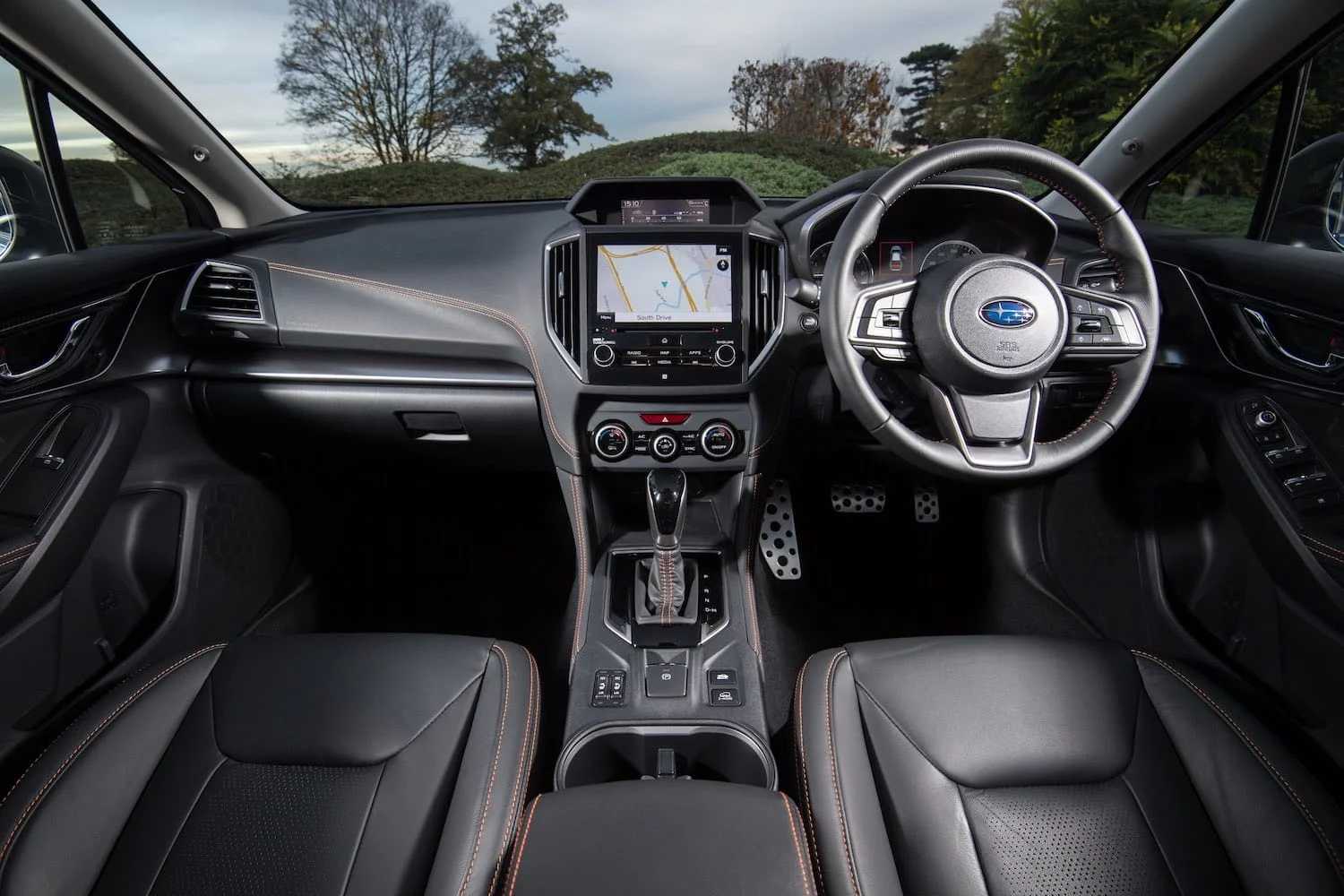 Subaru XV dashboard