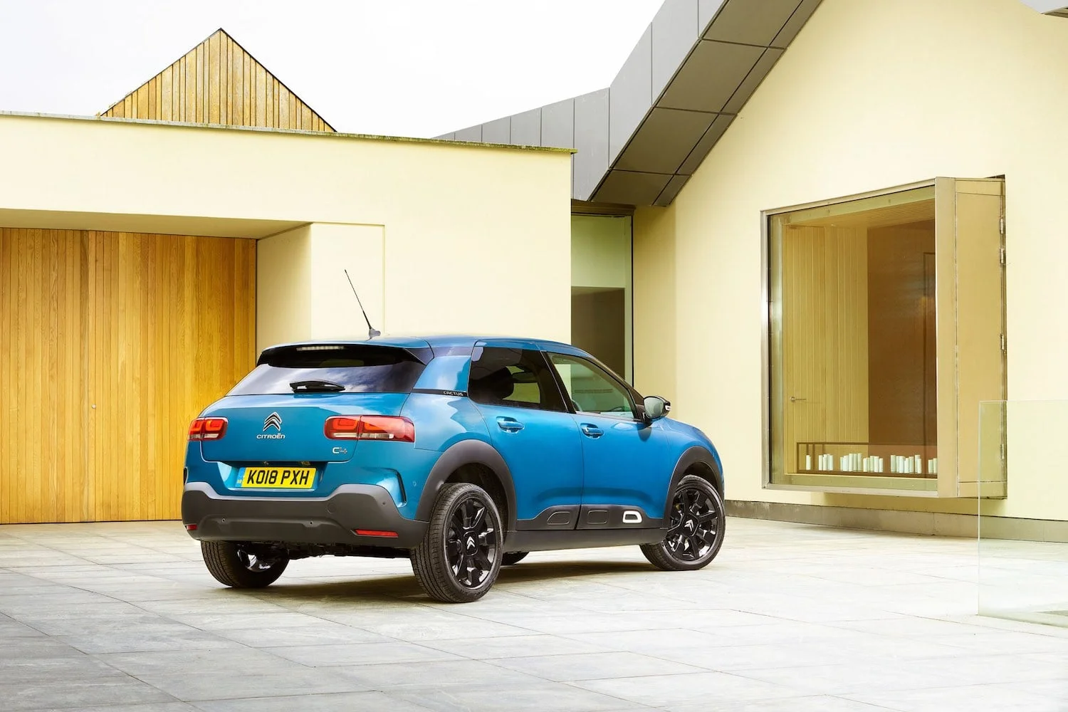 Citroen C4 Cactus facelift - rear view