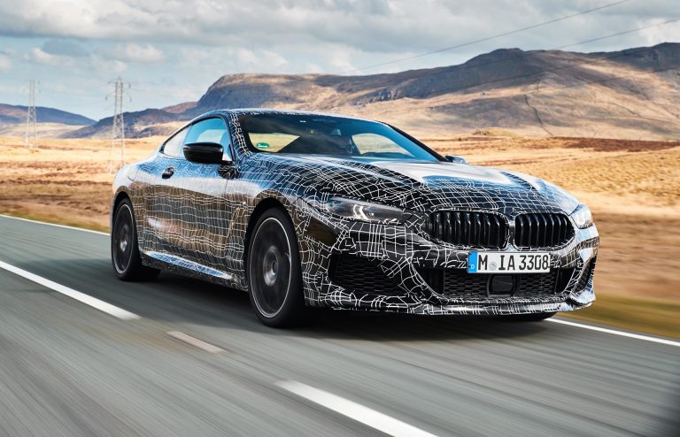 BMW 8 Series put to test on Welsh roads
