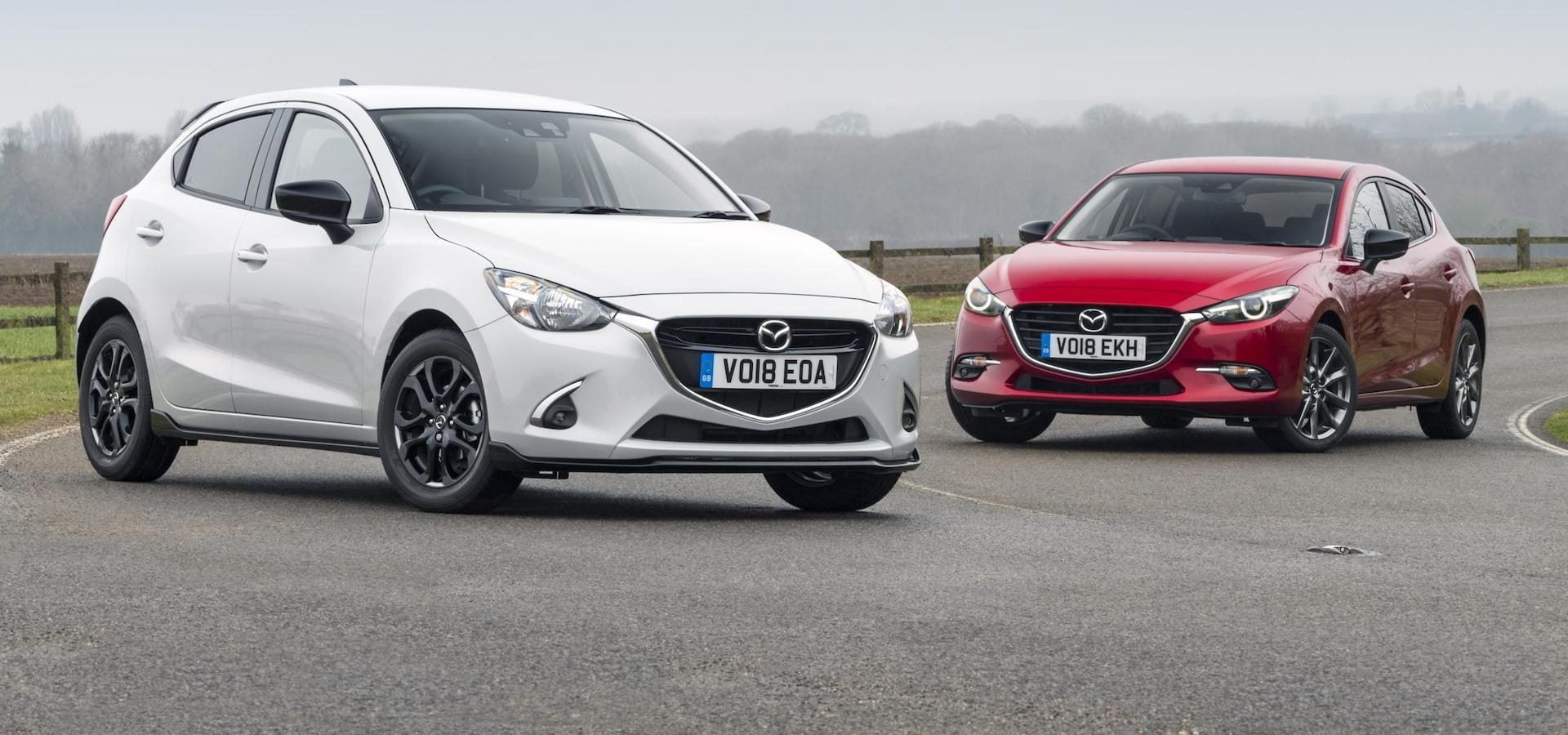 Mazda2 and Mazda3 Sport Black