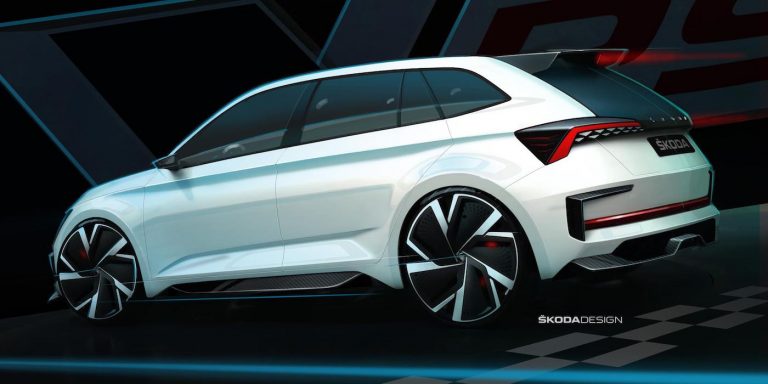 Skoda Vision RS concept sketch | The Car Expert