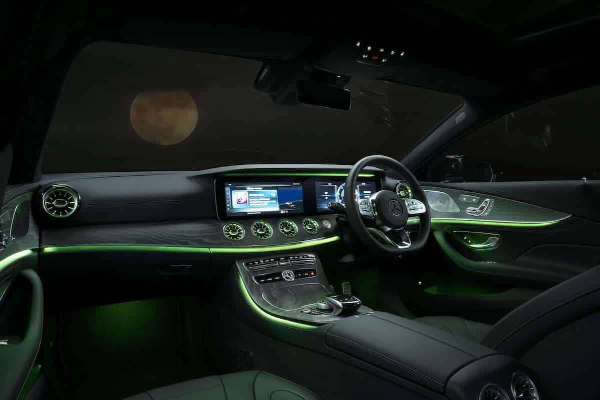 Mercedes-Benz CLS dashboard 2018