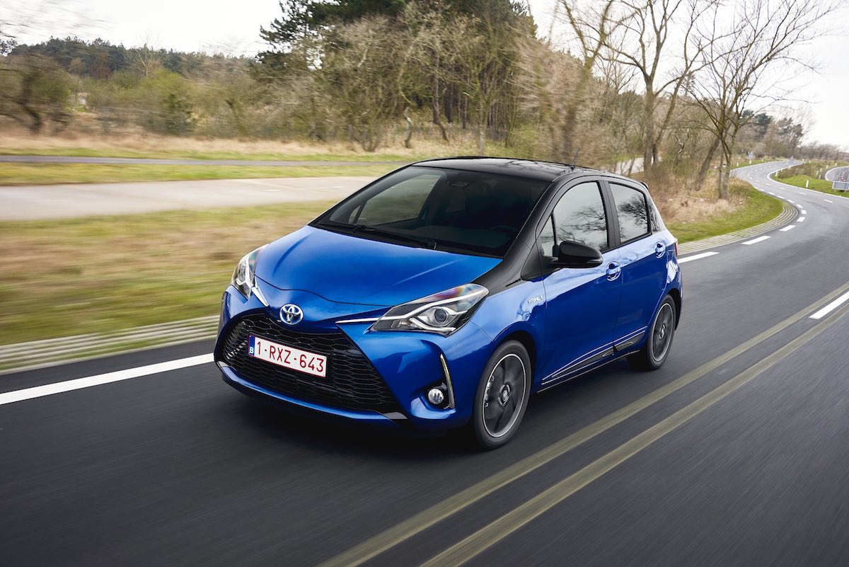Toyota Yaris Hybrid review 2018 - front