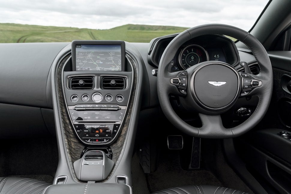 Aston Martin DB11 Volante review - dashboard