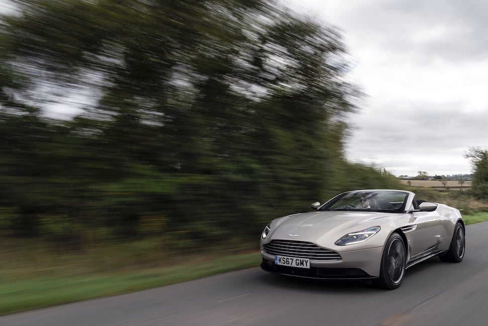 Aston Martin DB11 Volante review - on-road 1