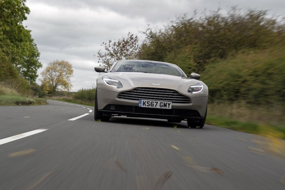 Aston Martin DB11 Volante review - on-road 3