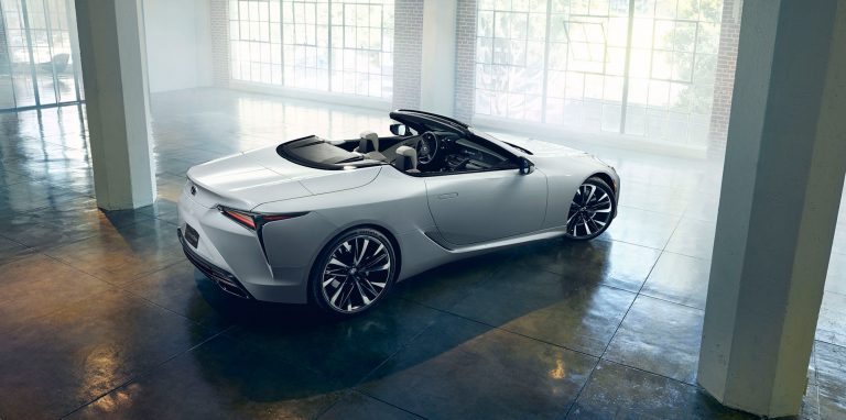 Lexus LC Convertible to make Detroit debut