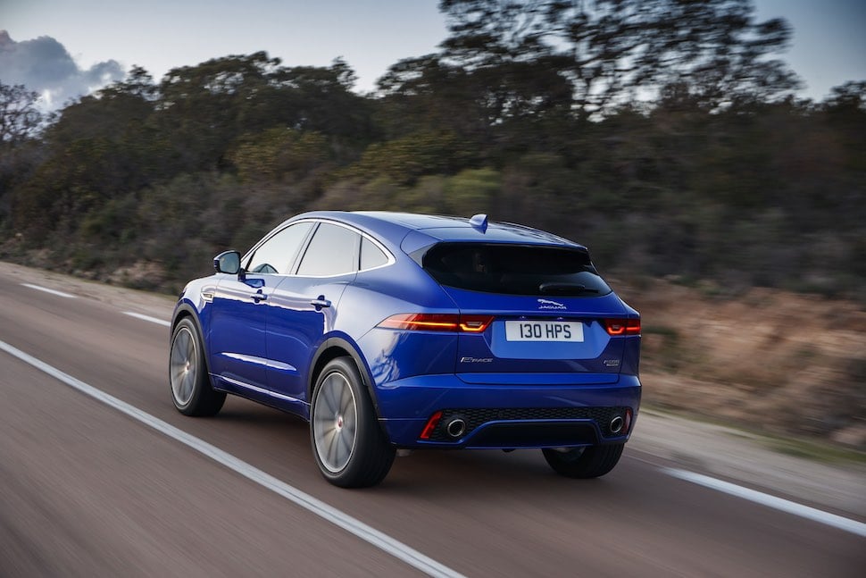 Jaguar E-Pace on-road rear | The Car Expert