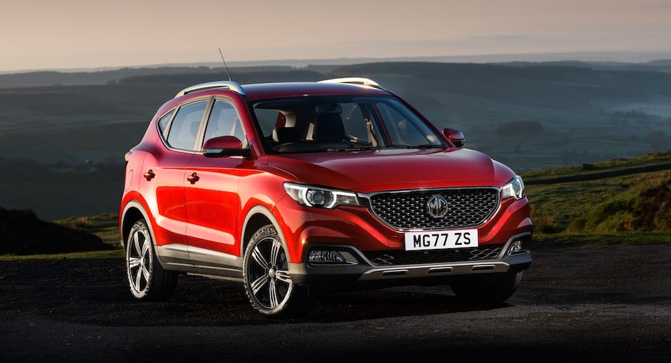 MG ZS - 2018 new car sales: winners and losers