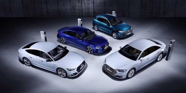 Audi plugs in with four new hybrids