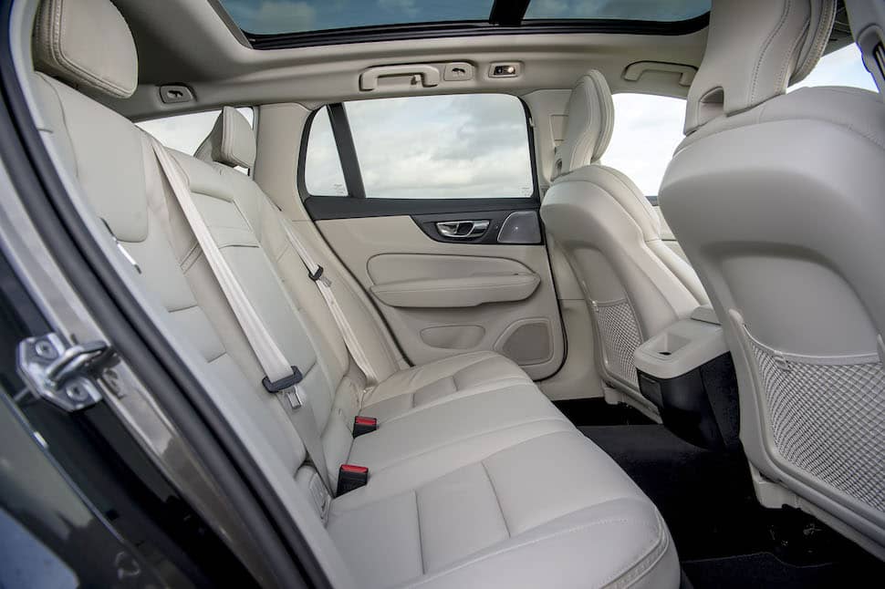 2019 Volvo V60 Cross Country review - rear seats | The Car Expert