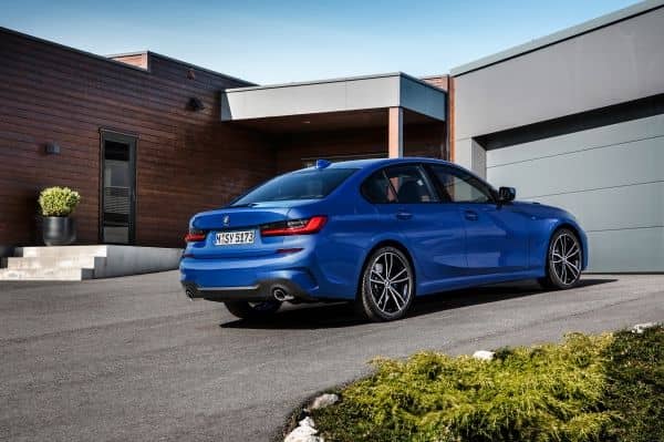 BMW 3 Series (2019) rear view | The Car Expert