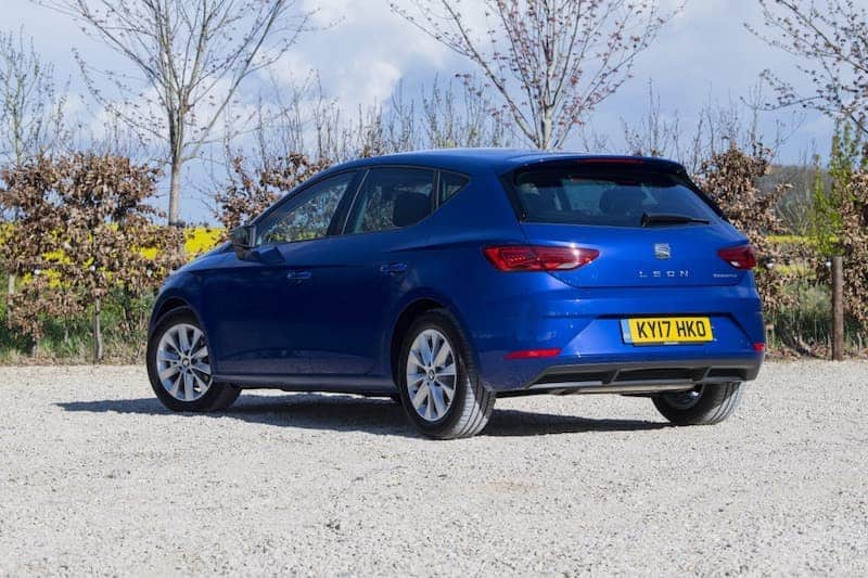SEAT Leon (2012-2019) rear view | The Car Expert