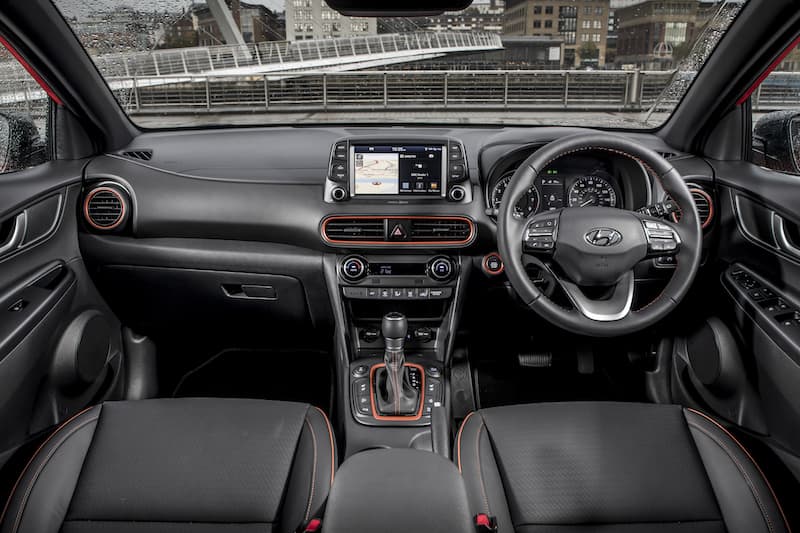 Hyundai Kona (2017 - 2020) dashboard | The Car Expert