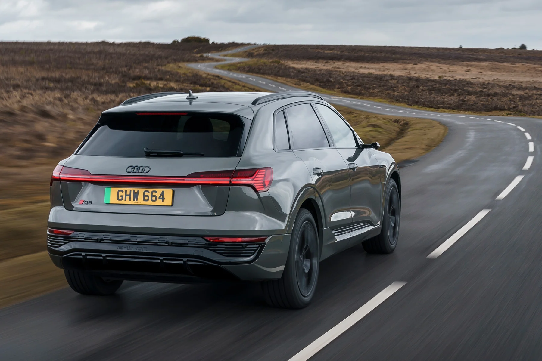 Audi Q8 e-tron rear view | Expert Rating