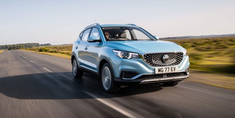 MG ZS EV test drive