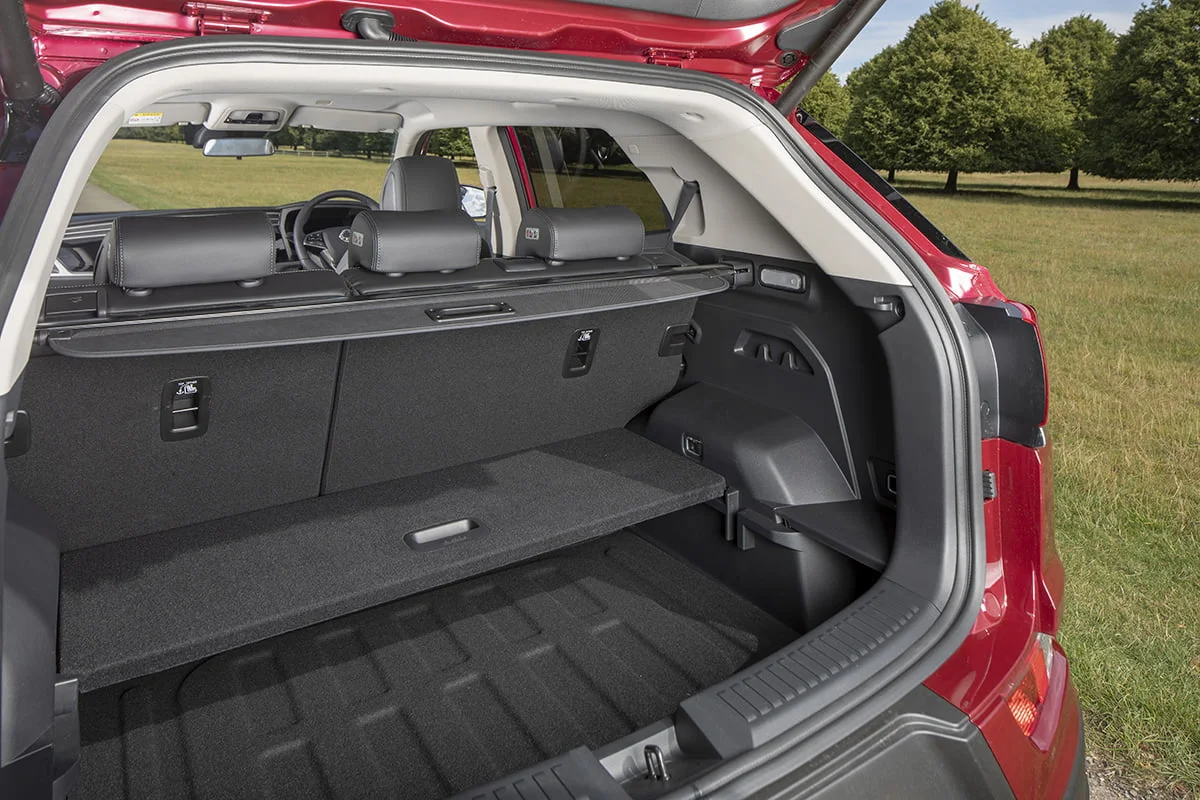 SsangYong Korando boot The Car Expert