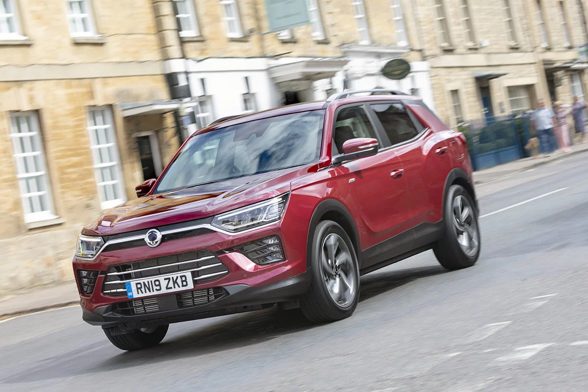 SsangYong Korando side dynamic The Car Expert