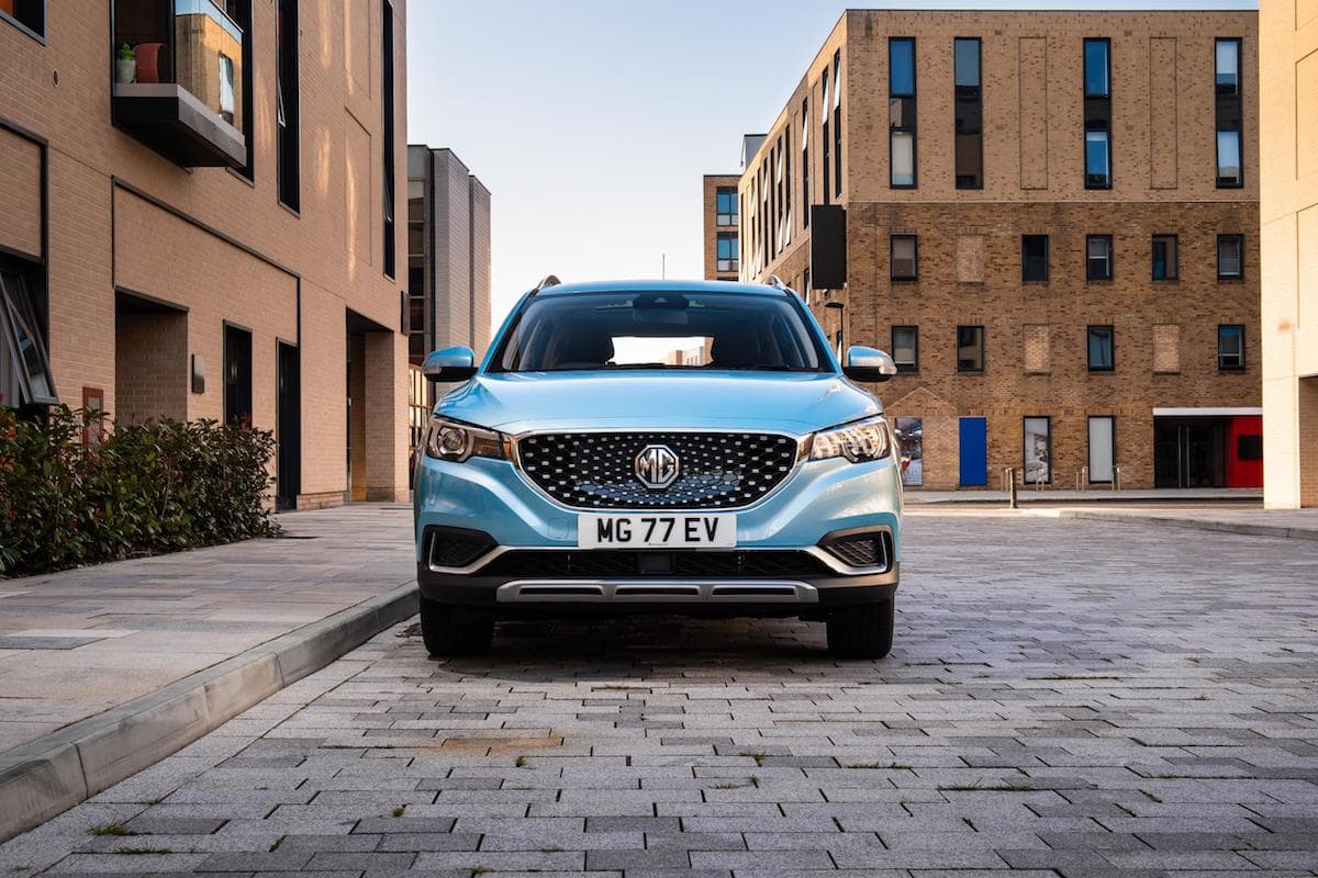 MG ZS EV electric vehicle - front | The Car Expert
