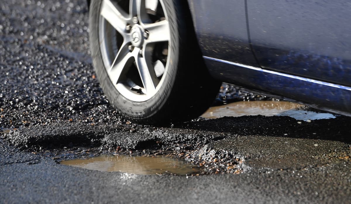 Illegal tyres can be caused by pothole damage | The Car Expert