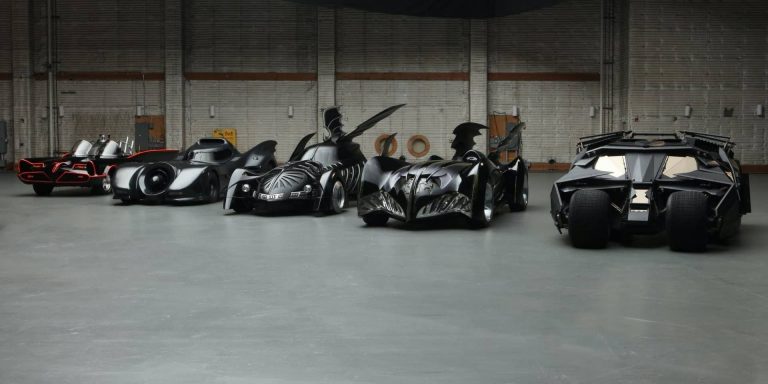Line-up of Batmobiles | The Car Expert