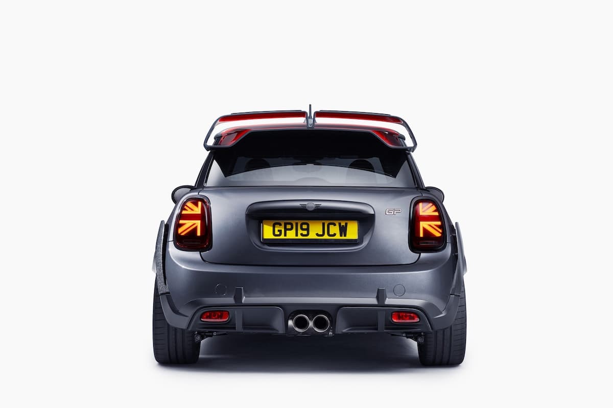 Mini John Cooper Works GP - rear | The Car Expert