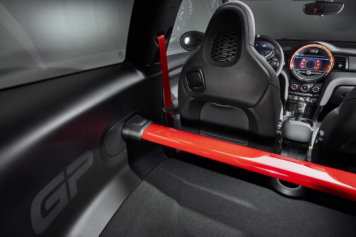 Mini John Cooper Works GP - interior strut brace | The Car Expert