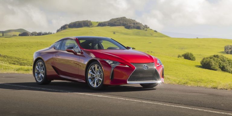 Lexus LC upgraded for more comfort