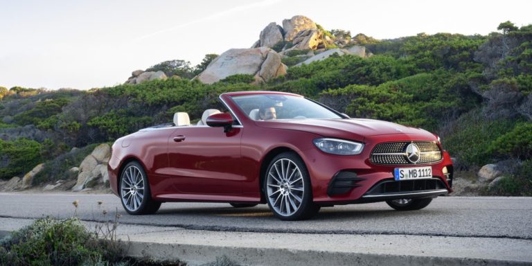 Mercedes-Benz updates E-Class Coupe and Cabriolet