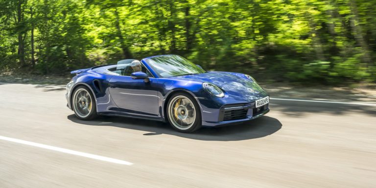 Porsche 911 Turbo S Cabriolet test drive