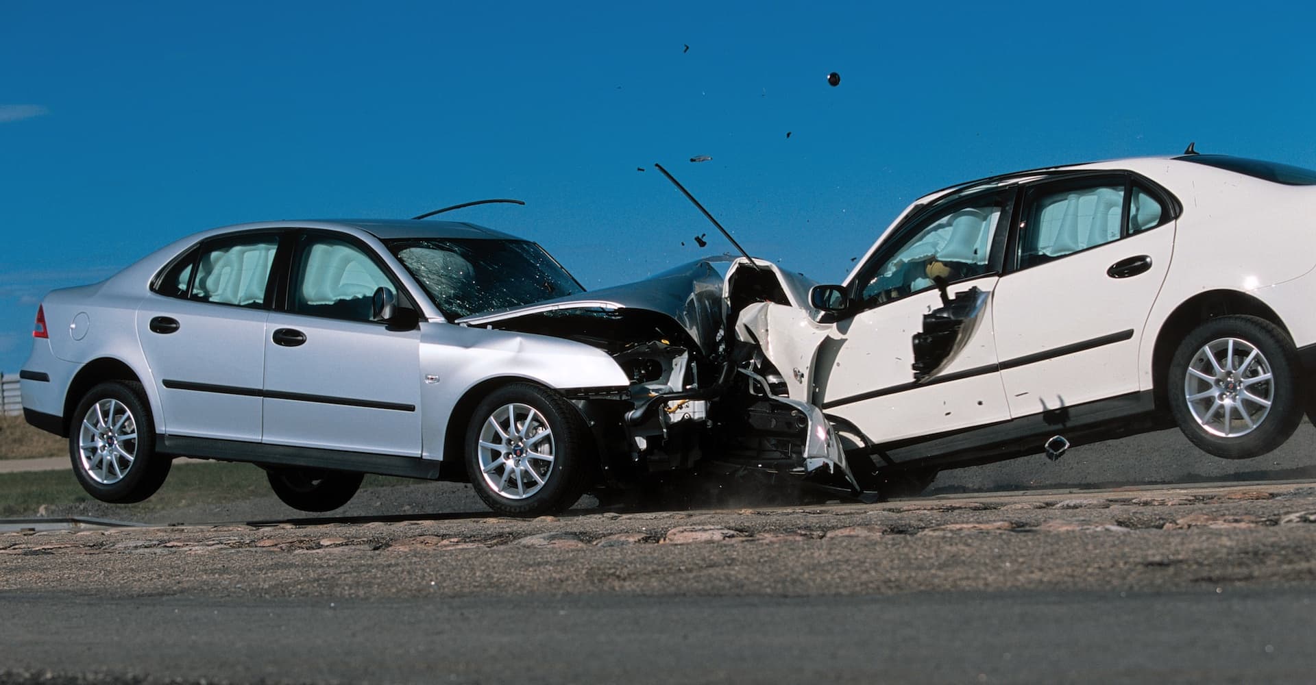 How car safety has changed over the years – Saab crash testing