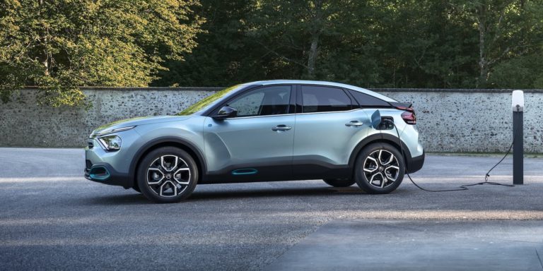 First glimpse of new electric Citroën C4