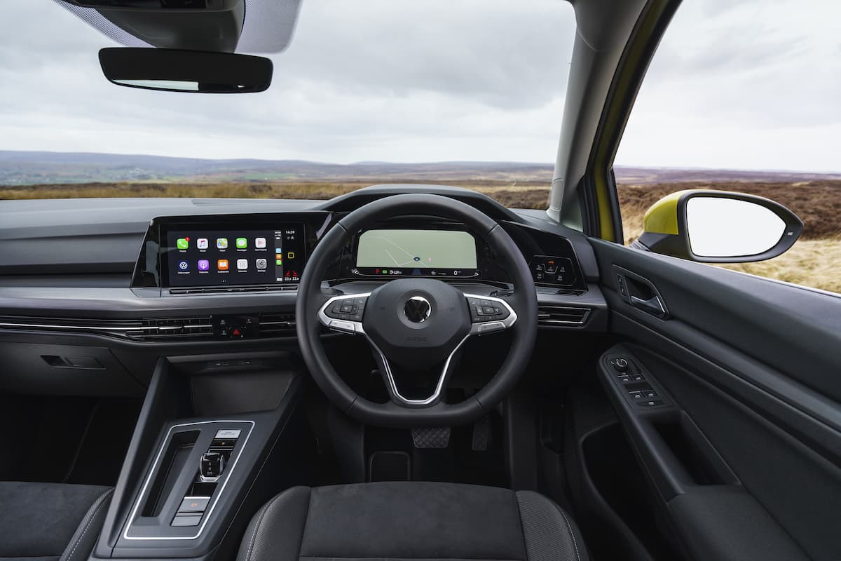 Volkswagen Golf (2020 onwards) - interior and dashboard