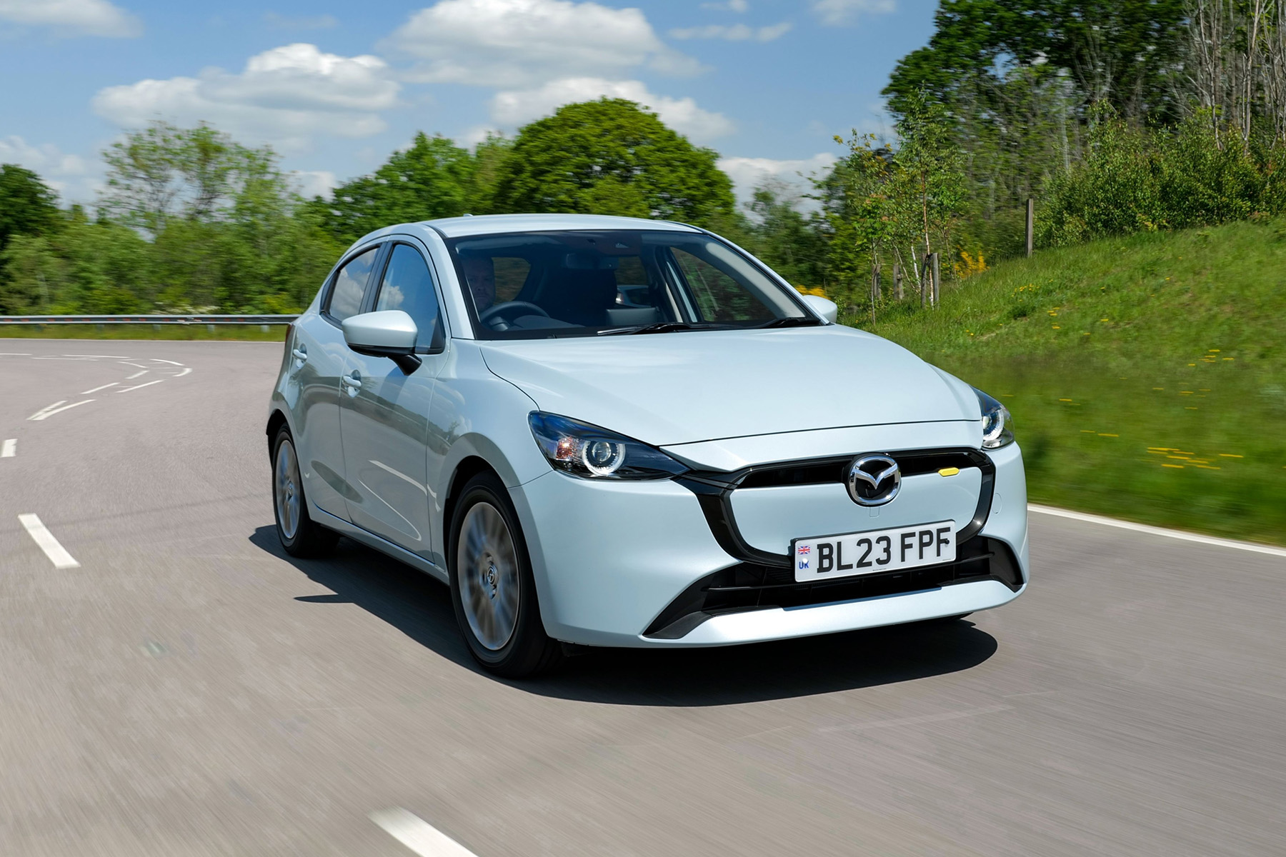 Mazda 2 'Exclusive-Line' (2023 onwards) front view |  Expert Rating