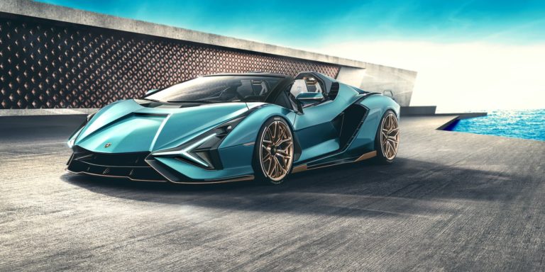 Lamborghini reveals 820hp Sián Roadster