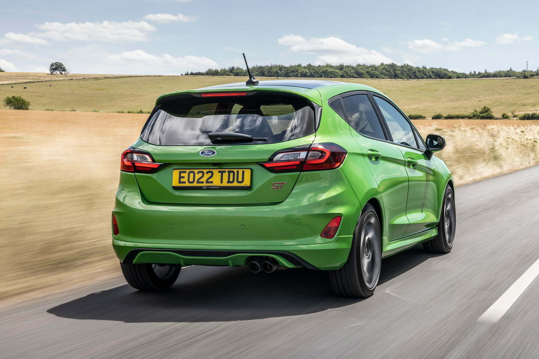 Ford Fiesta ST (2022 onwards) rear view | Expert Rating