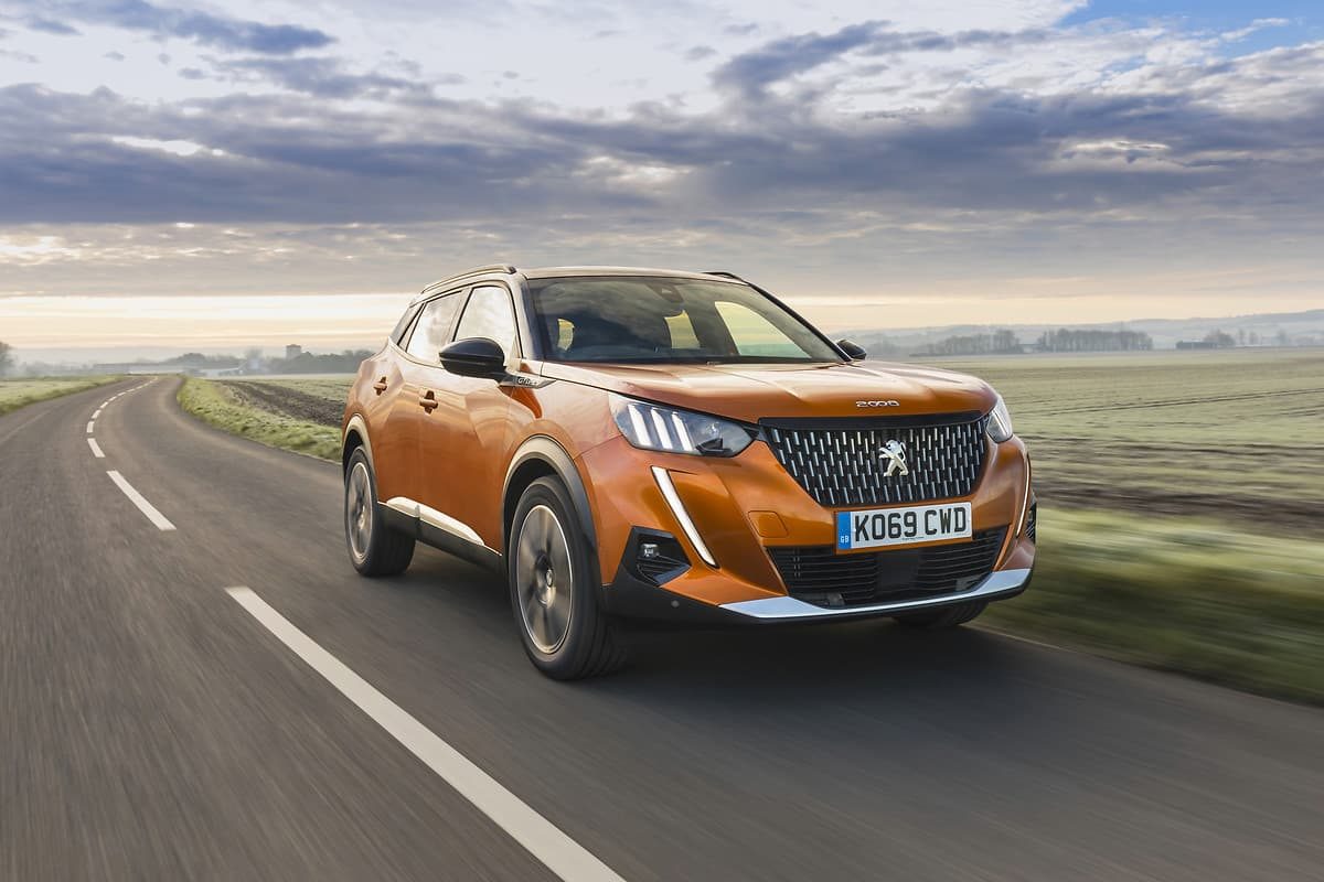 2020 Peugeot 2008 road test - front