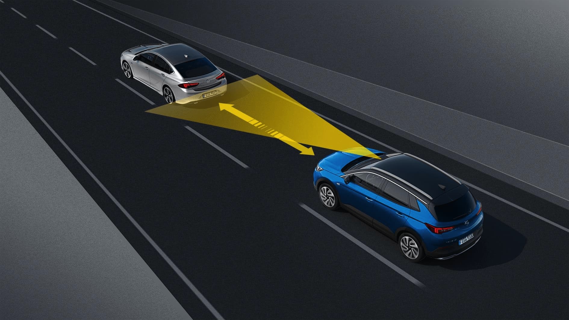 adaptive cruise control in action