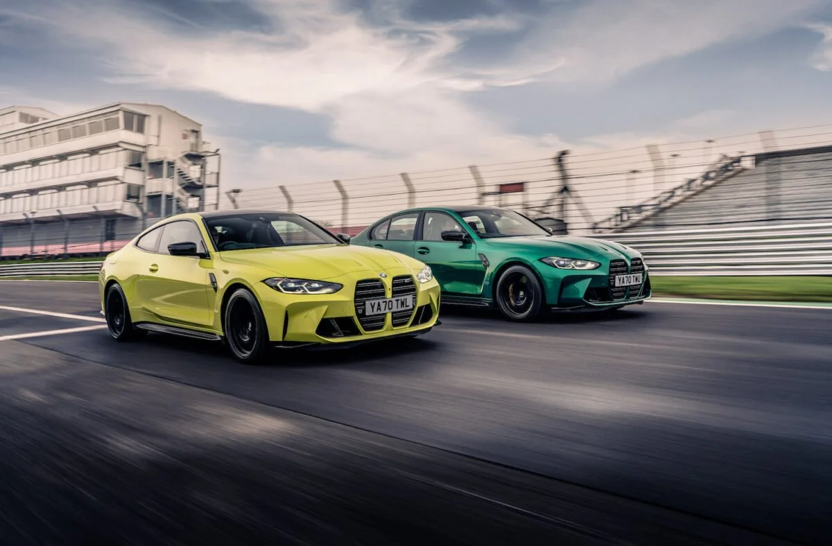 BMW M4 G82 coupé and M3 G80 saloon