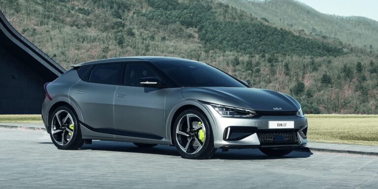Electric Kia EV6 range includes rapid GT