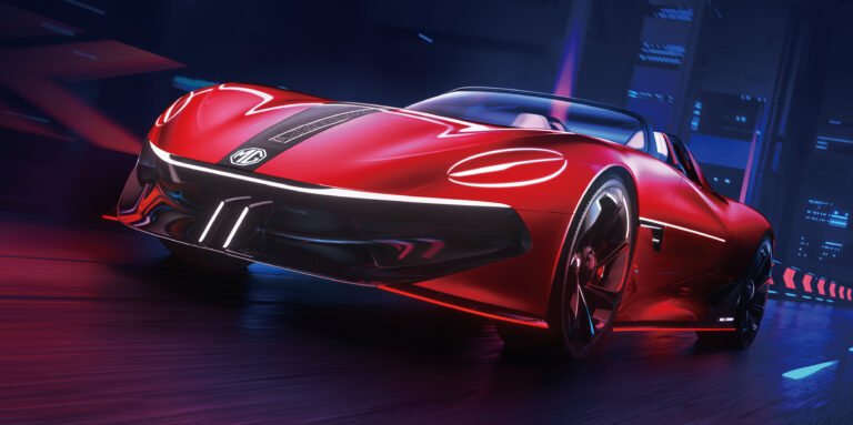 Electric concept signals return to MG roots