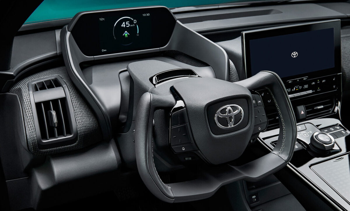 Toyota bZ4x interior