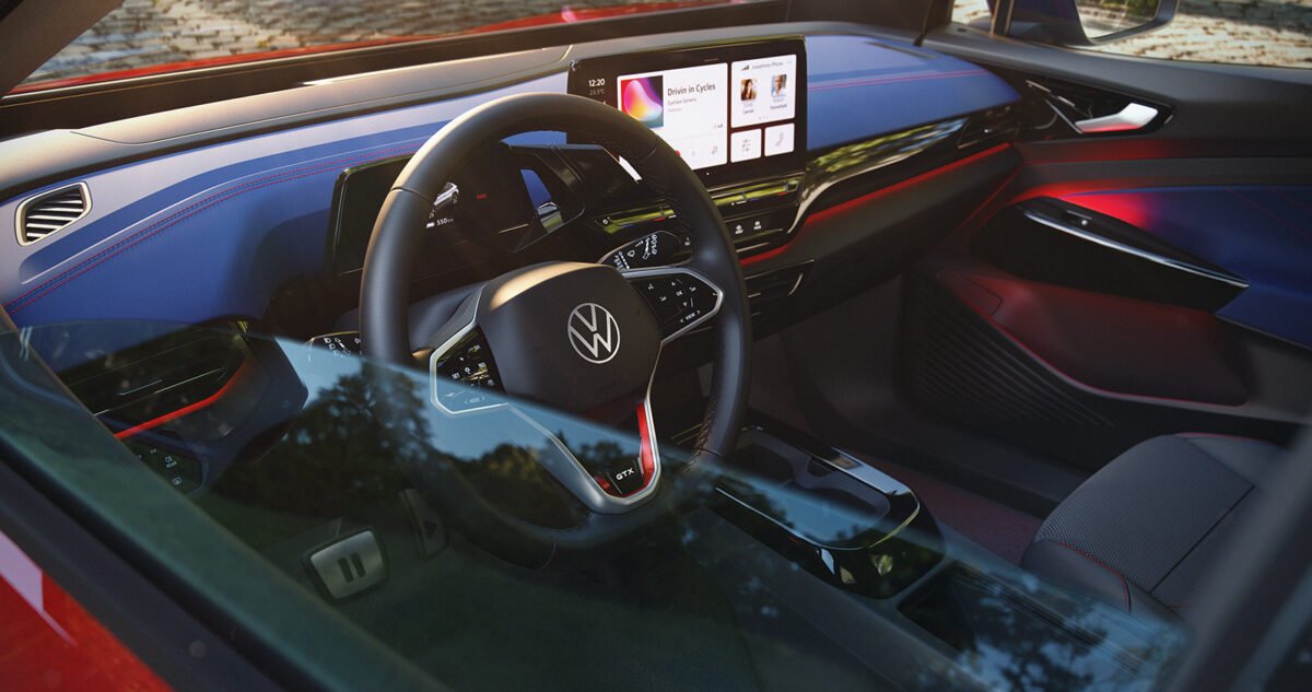 Volkswagen ID 4 GTX interior 