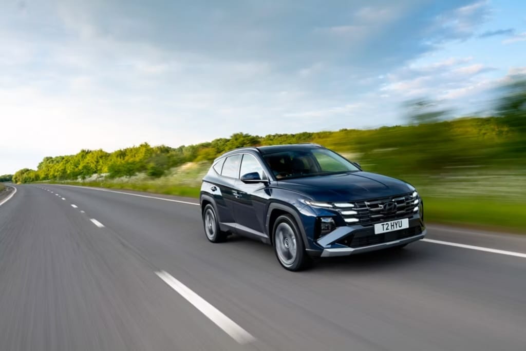 Hyundai Tucson Ultimate (2024 update) - front, dynamic