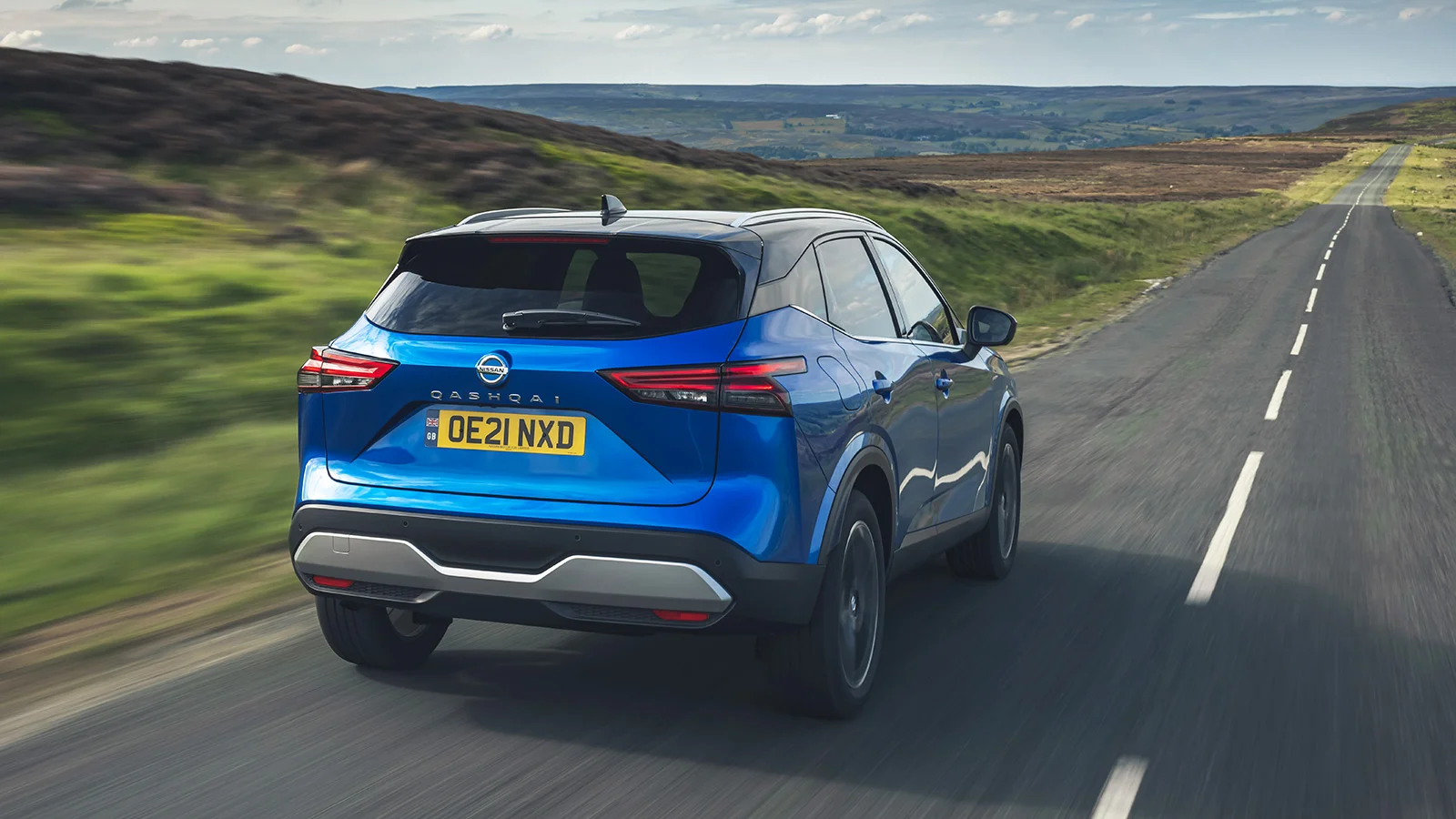 Nissan Qashqai 2021 rear dynamic