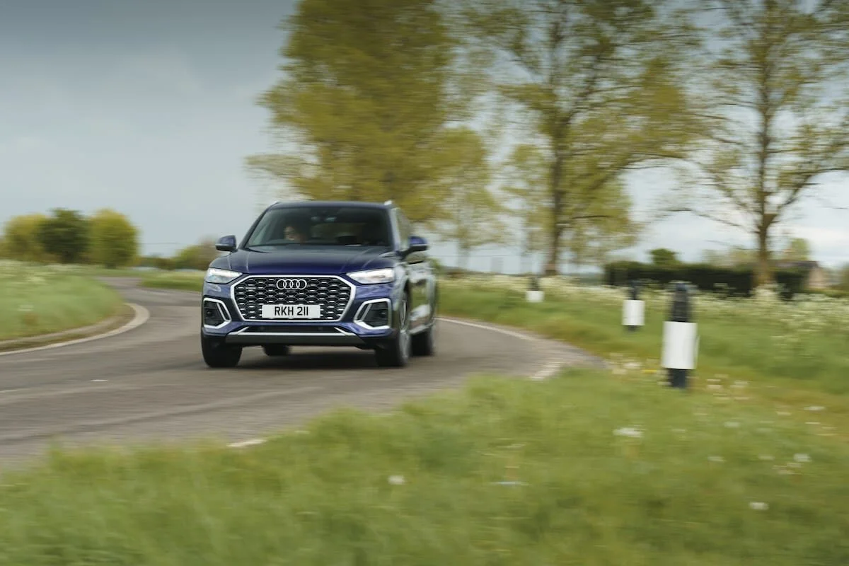 Audi Q5 Sportback road test 2021 – front