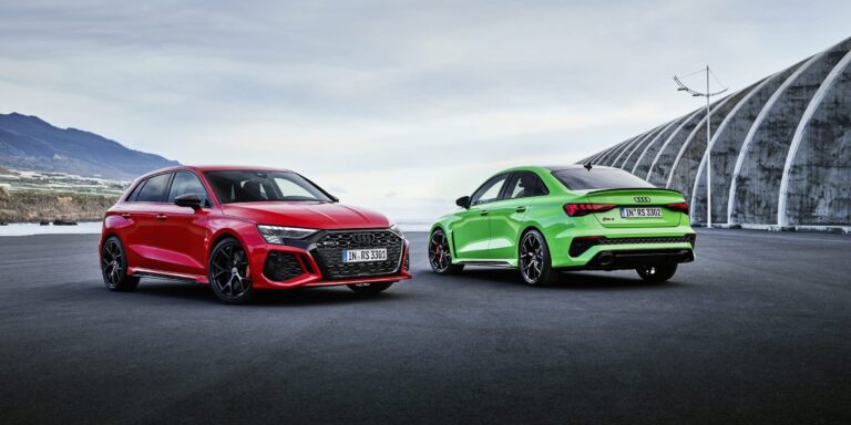 Audi prices up potent RS 3 pair