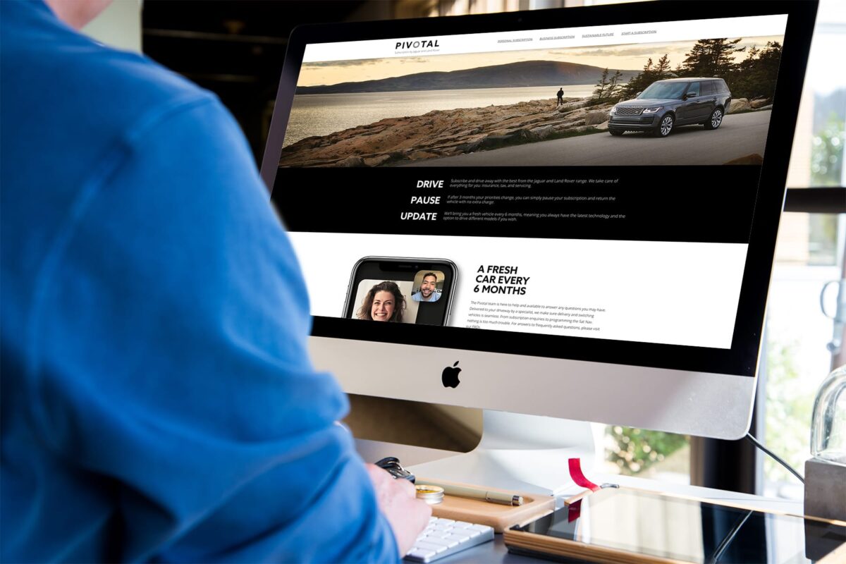 Jaguar Land Rover Pivotal subscription service